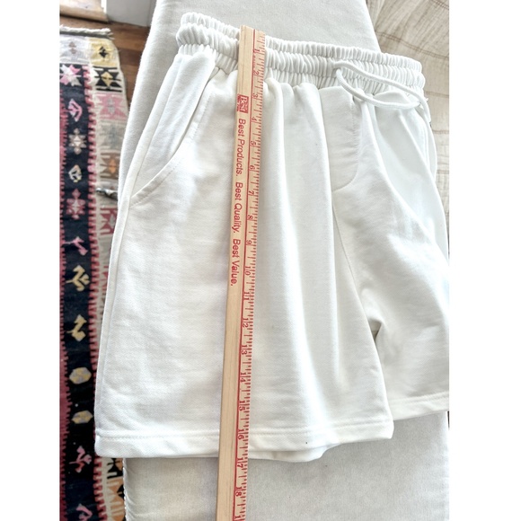 MAISON KITSUNE Cotton Fleece Shorts with Double Fox Head - M - Picture 8 of 8